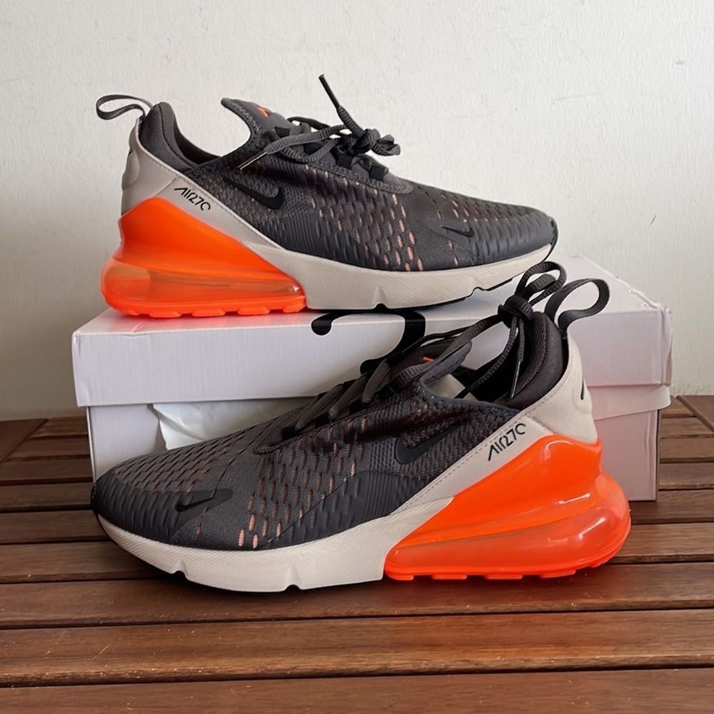 Nike Air Max 270 Thunder Grey Women Size 8 Men Size 6.5(AH8050-024)